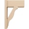 Ekena Millwork 8-in W x 18-in D x 26-in H Funston Block Rough Cedar Woodgrain TimberThane Outlooker, Primed Tan OUTUR080X18X26FST44RCPR - alternate 5